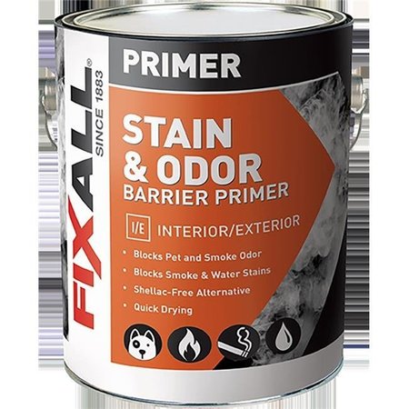 FIXALL Fixall F93200-1-E 1 gal Stain & Odor Barrier Primer; White 611131009550